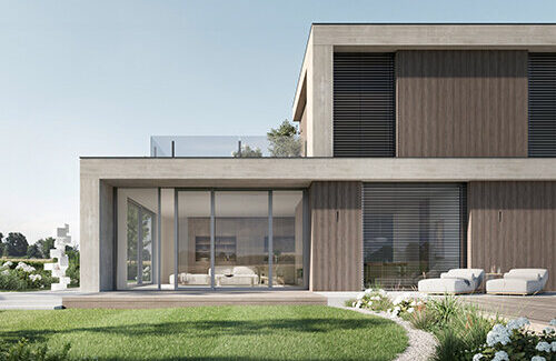 Warema GrandSlide Insektenschutztür für Terrassenschiebetür Darstellung